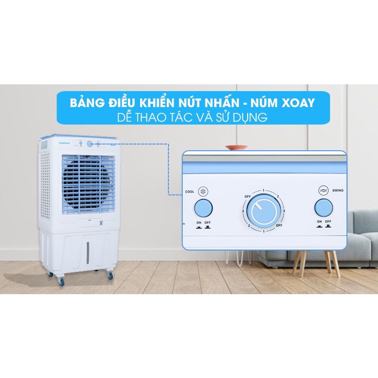 Quạt điều hòa, quạt hơi nước  DKA-05000G, hàng trưng bày chính hãng mới 99%
