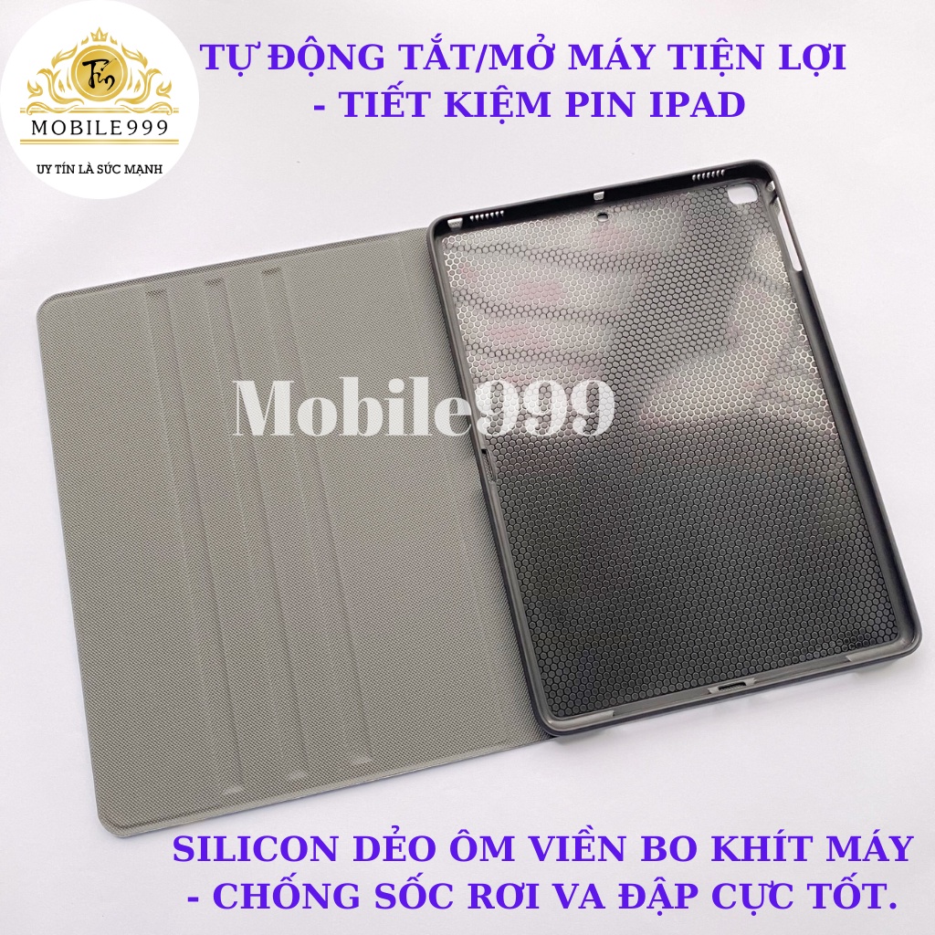 Ốp ipad Silicon hình Sơn Mài cực chất ốp ipad Air 1/2/3/4/5/Pro 11/10.5/Gen 5/6/7/8/9...MOBILE999