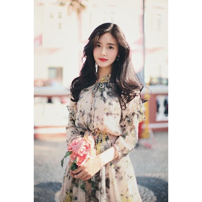 Váy xinh dự tiệc siêu sang chảnh_Hàng cao cấp loại 1_ Mặc đi chơi, đi làm siêu xinh