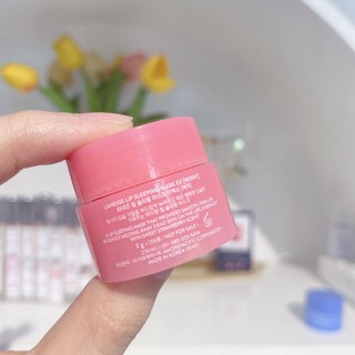 Set mặt nạ ngủ mặt & môi mini LANEIGE SLEEPING MASK