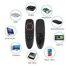 Điều khiển Chuột bay Voice G10s - Remote Mouse Air Voice sử dụng cho TV Box Học Lệnh Kèm Chức Năng C
