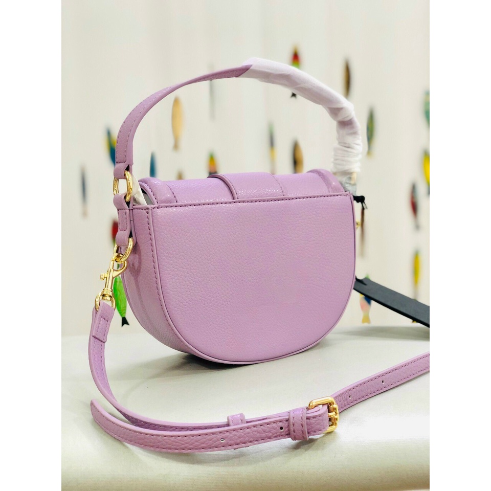 Túi versace tròn tím