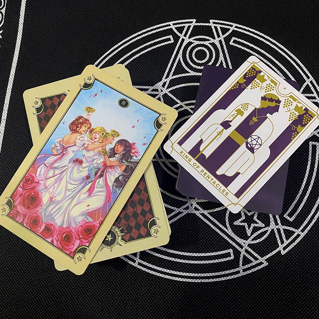 Khăn Trải Bài Ngôi Sao Đen