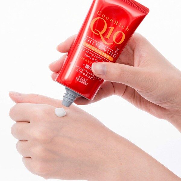 Kem Dưỡng Da Tay Q10 Mềm Mịn Kose Hand Cream Nhật Bản Tuýp 80g