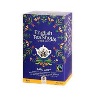 Trà organic earl grey - english tea shop - 20 gói