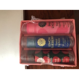 Set 3 son dưỡng môi 100% pure