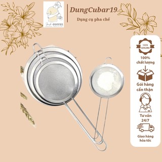 Ray phểu lưới inox loại dày - ray vớt chanh - vợt chanh inox - vớt chanh inox - vợt bọt pha chế - dụng cụ pha chế