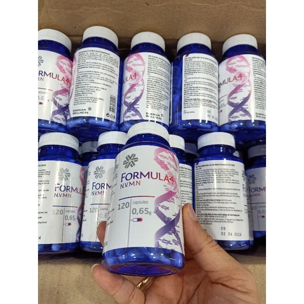 Formula4 Siberian - Formula 4 Hỗ trợ chống oxy hóa và tăng sức đề kháng.