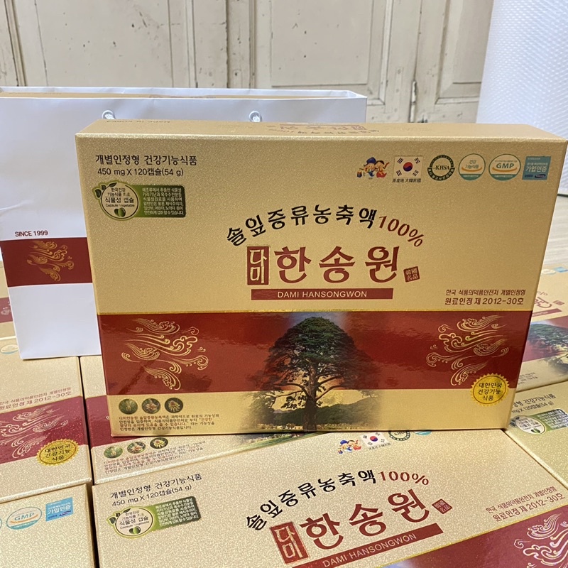 Tinh dầu thông đỏ Chính Phủ Dami HanSongWon