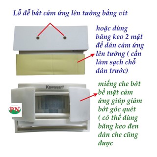 Chuông báo khách I618A ( KAWASAN ) (bộ)