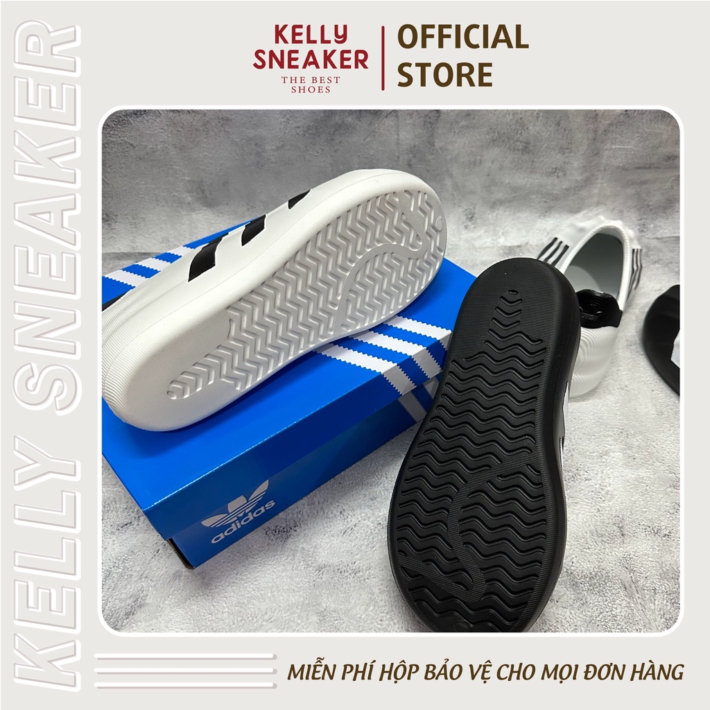 Giày Thể Thao Sneaker AdiFOM SuperStar "Black & White"