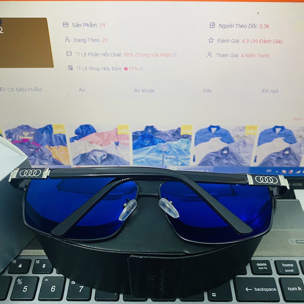 Mắt Kính Thời Trang Nam Secondhand, Kính Mát Men 2hand Mùa Hè