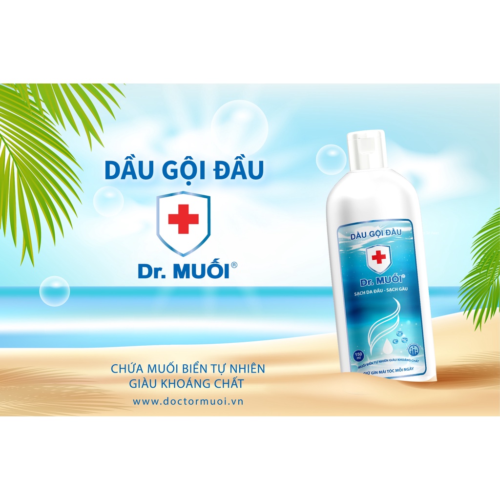 Dầu Gội Đầu Dr.Muối chai 150ml