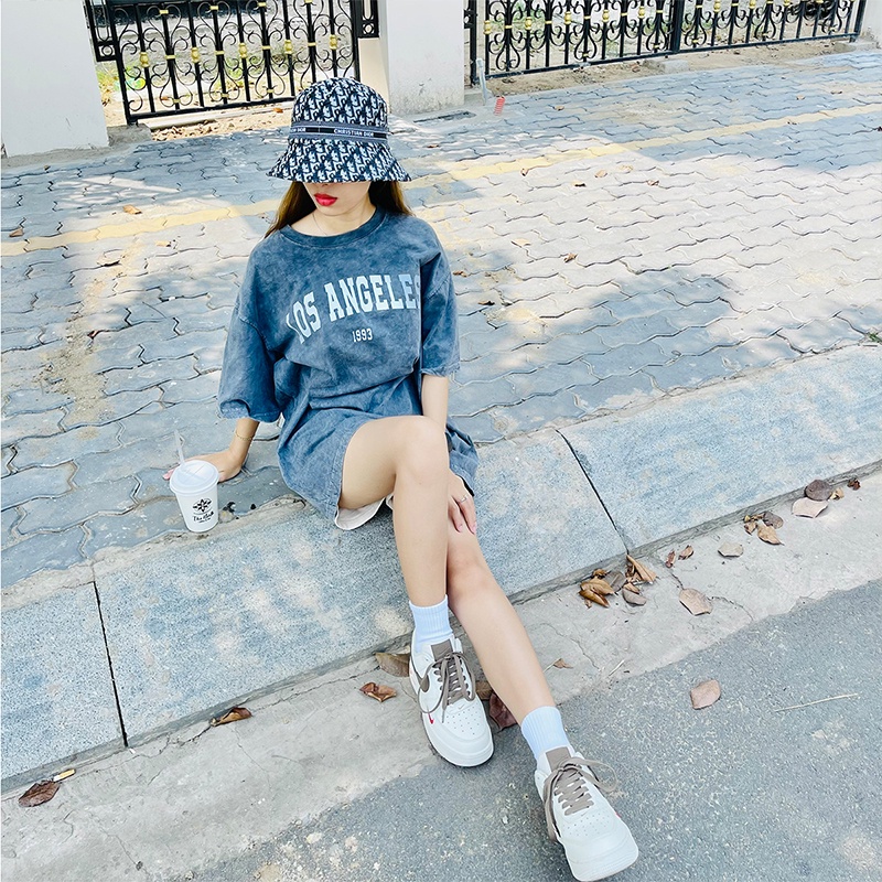 Áo thun acid wash Fantastic 100% Cotton Form rộng