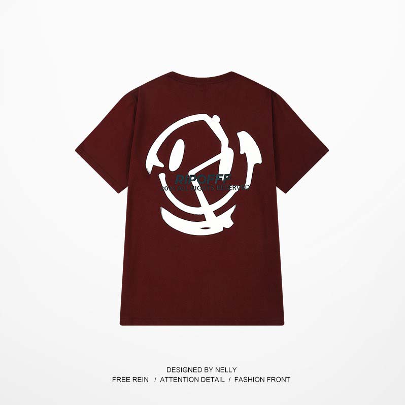 Áo thun Nelly ngắn tay in hình "RIPOFF" áo phông