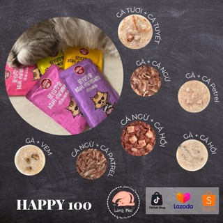 Pate Happy 100 - Thức ăn ướt cho mèo