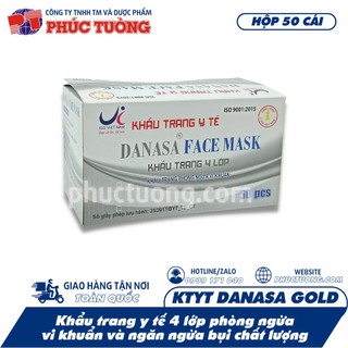Khẩu trang y tế Danasa Gold 4 lớp