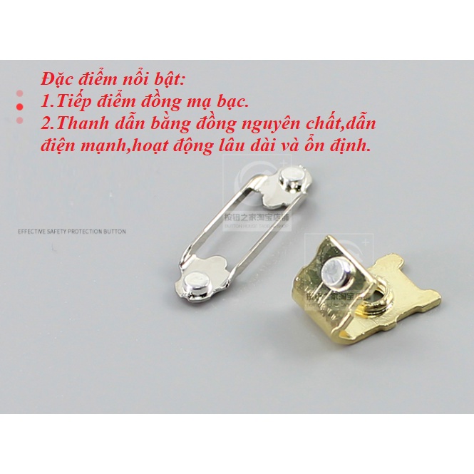 Nút Nhấn Không Đèn