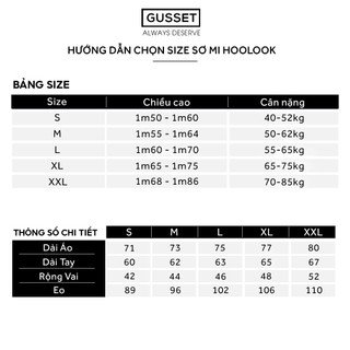 Áo sơ mi nam lụa HOOLOOK SHIRT - GS20