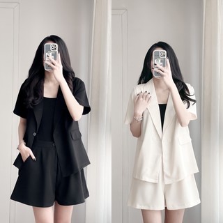 |the berry closet| set áo blazer và quần short chất siêu đẹp
