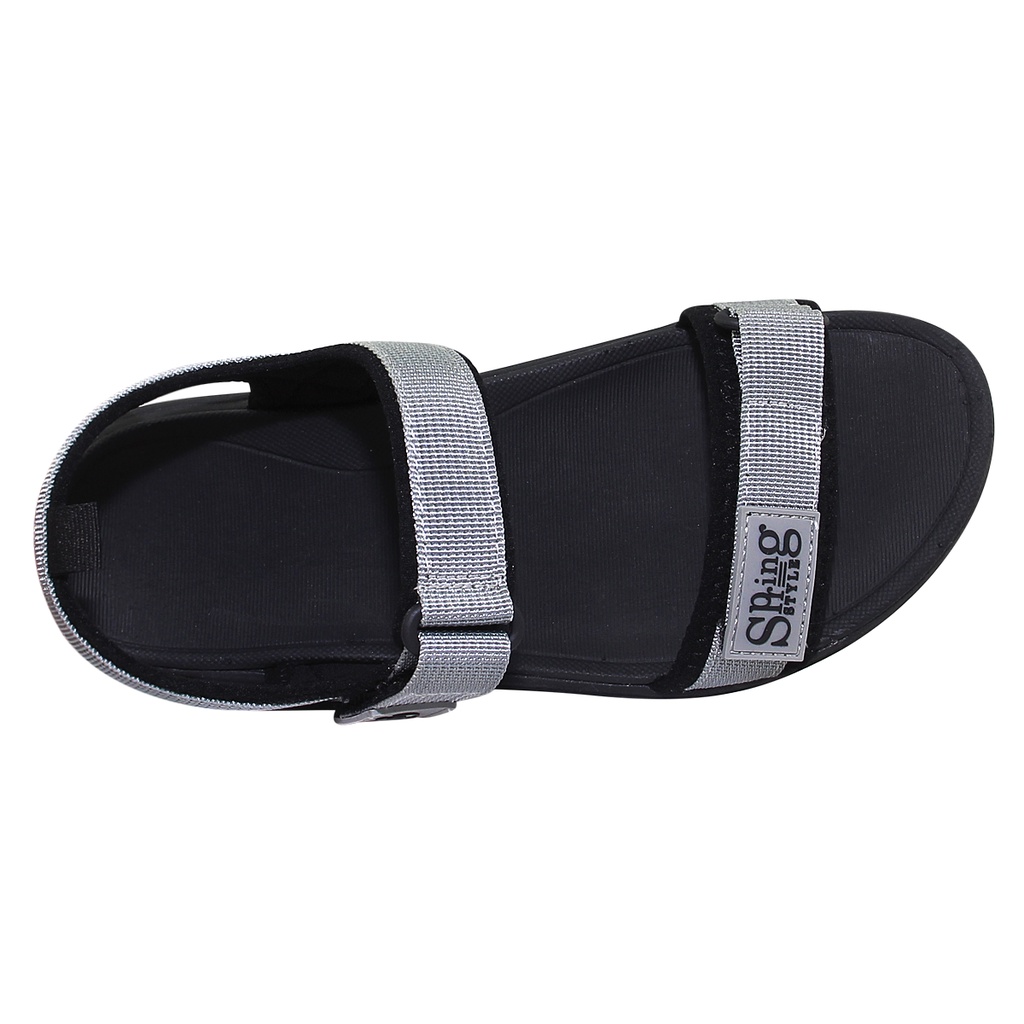 Sandal đế bằng nữ Bita's SYN.275 (Đen + Hồng + Xám + Xanh lá)