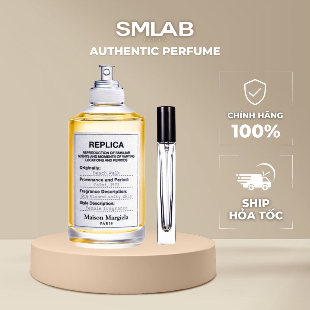 Nước hoa unisex Replica BEACH WALK dung tích 10ml ⚡100% HÀNG CHÍNH HÃNG⚡