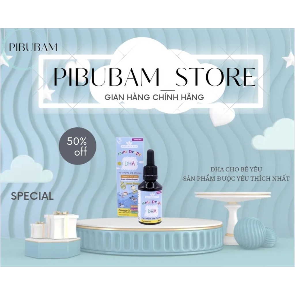 DHA drop dành cho be từ 3 tháng tuổi
