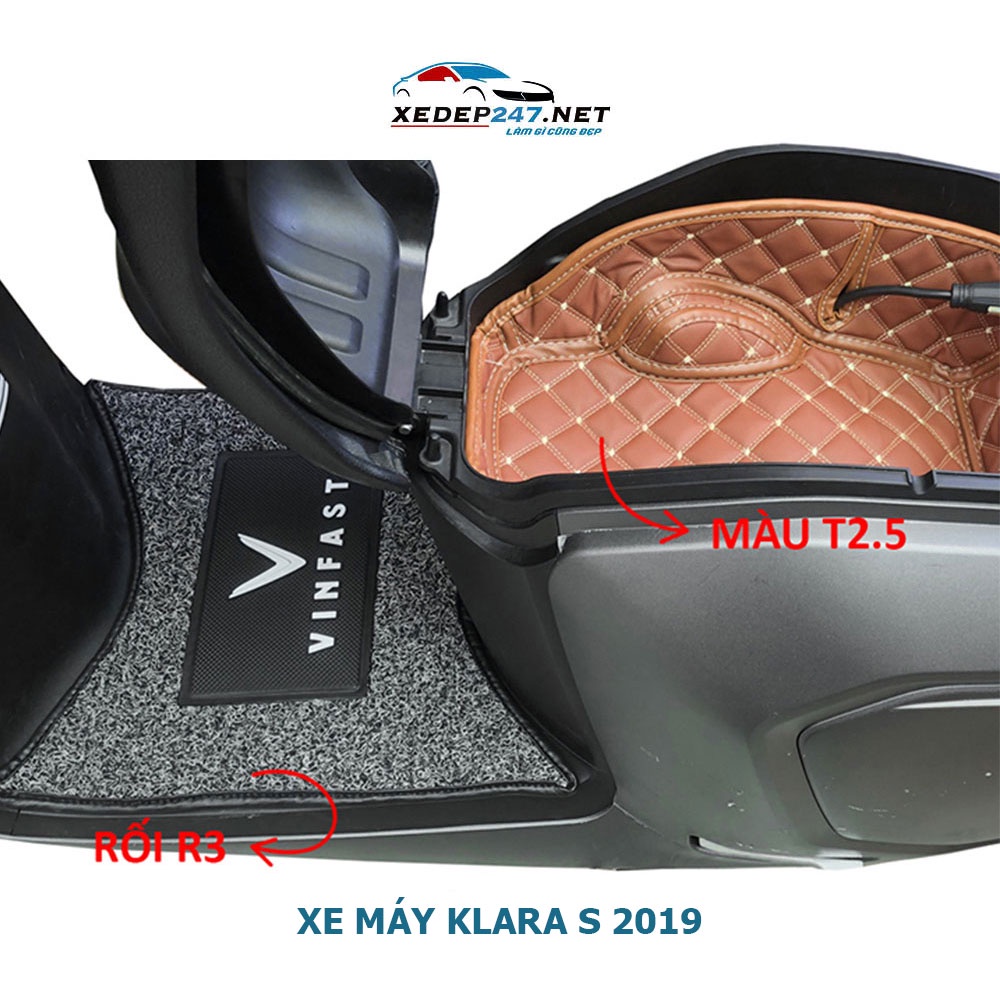 Tấm lót cốp xe máy điện VinFast Klara S 2019-2022, Klara A1 2018