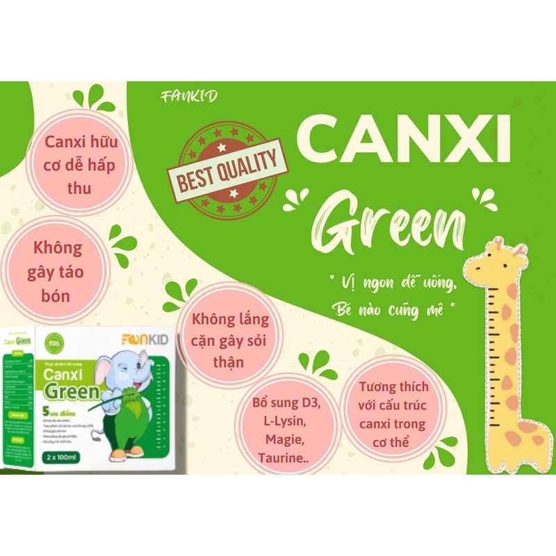 canxi Green hữu cơ