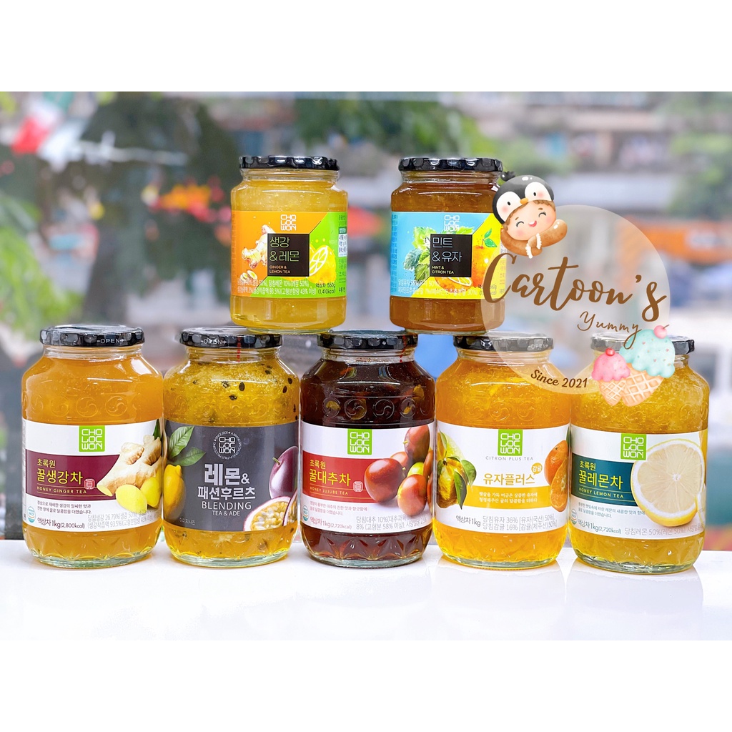 CHOLOCWON Trà mật Hàn Quốc (các loại)