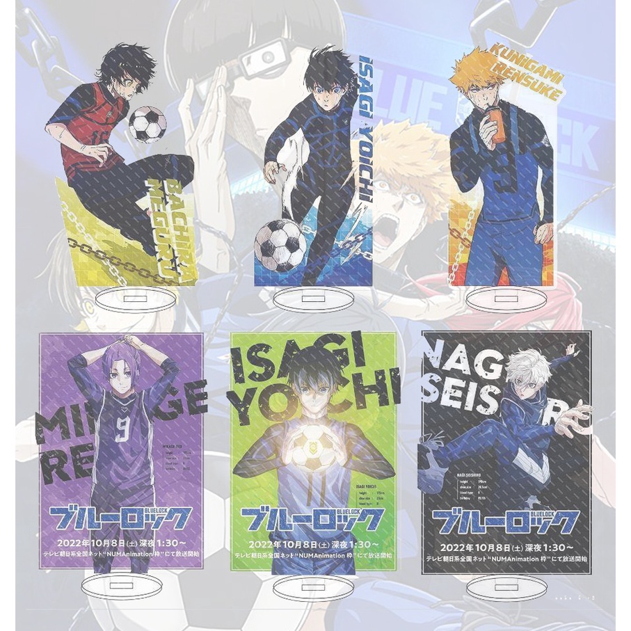 Giá Đỡ Mô Hình Nhân Vật Yoichi Meguru Trong Anime BLUE LOCK Độc Đáo Dùng Trang Trí Nhà Cửa