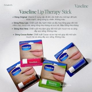 Son dưỡng Vaseline Lip Therapy 4.8g