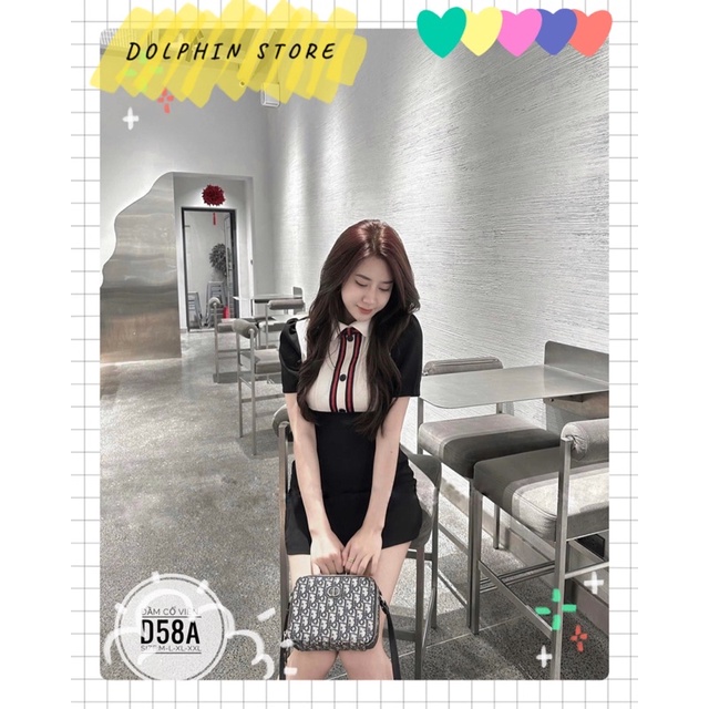 BIGSIZE Đầm đen bigsize