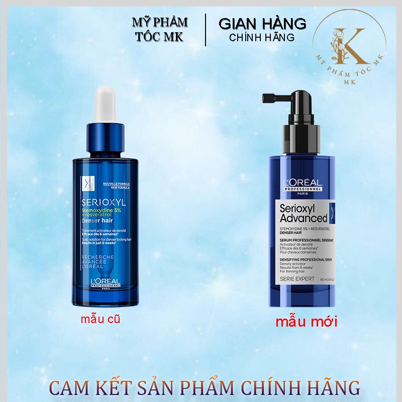 Tinh Chất Kích Thích Mọc Tóc loreal Serioxyl Denser Hair  90ml