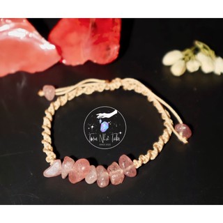 Vòng Tay Strawberry Quartz