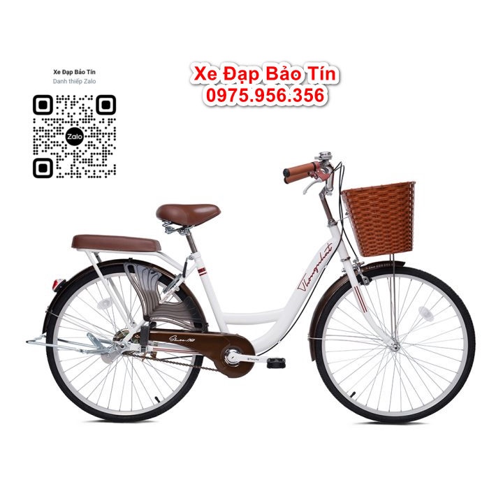 Xe đạp mini Thống Nhất mẫu New 24/26  -  HÀNG CHÍNH HÃNG THỐNG NHẤT BẢO HÀNH 5 NĂM