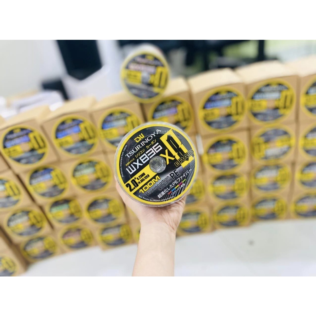 Dây câu lure bền Tsurinoya Pe Wx836 100m Hita Lure