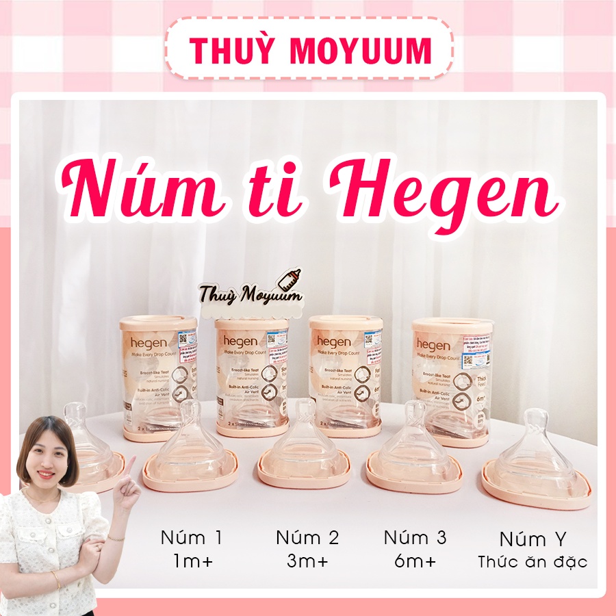 Núm ty Hegen chính hãng đủ size