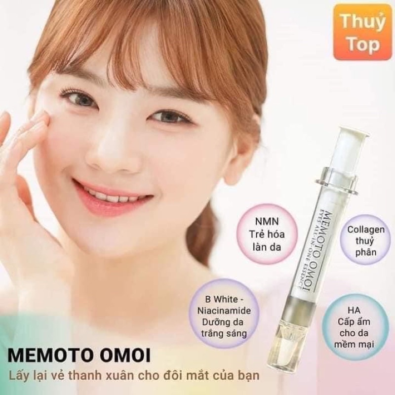 Tinh chất kem mắt giảm thâm và cấp ẩm giảm nhăn mắt cho mắt khô Memoto