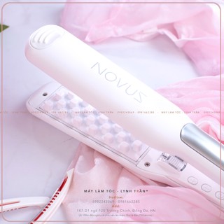 Máy dập phồng tóc chân vuông ion Novus