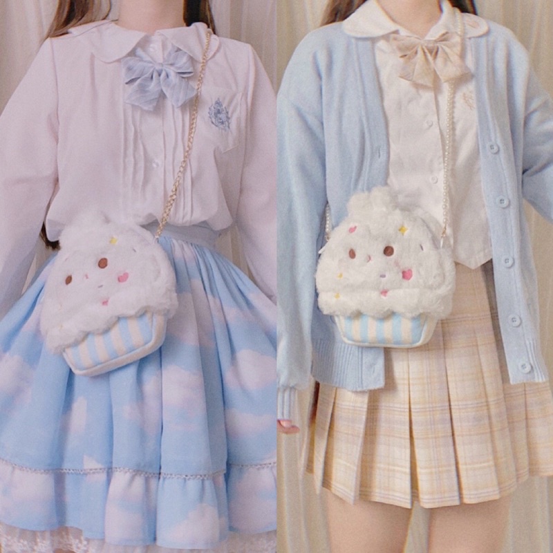 YASAS0191-Túi xách lolita bánh hình thỏ