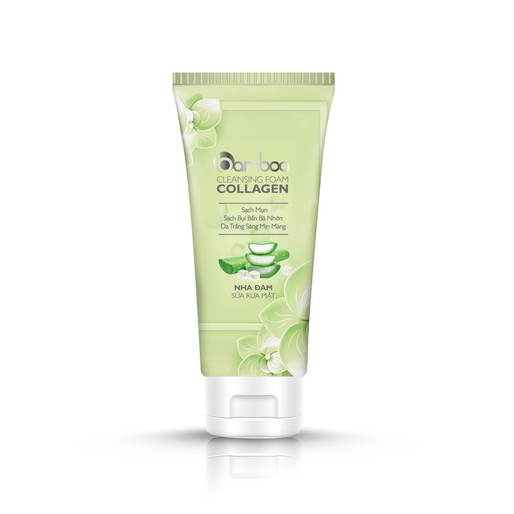 Sữa Rửa Mặt Collagen Bamboo Nha Đam - Cam Thảo -  150ml