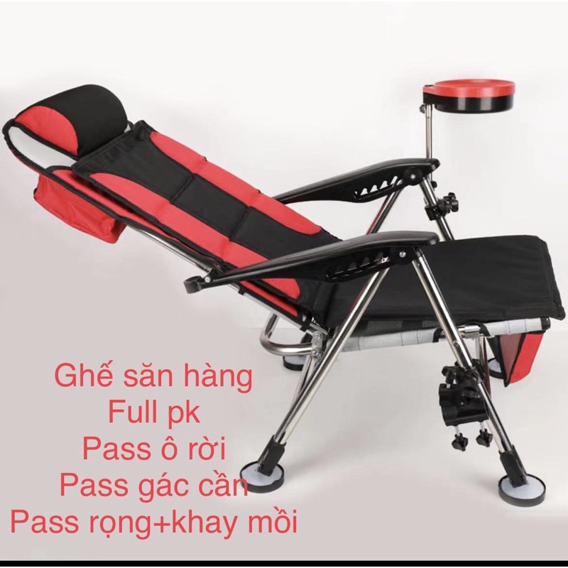 Ghế săn hàng ghế câu cá full pass