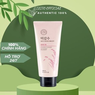 Sữa rửa mặt [Sạch 100%-Hàng Auth] Sữa rửa mặt gạo hàn quốc TFS