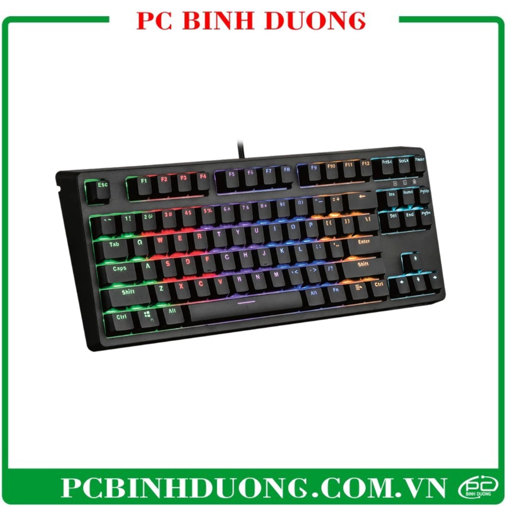 Bàn phím cơ E-Dra EK387 Led Rgb V2 Blue SW