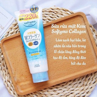 Sữa rửa mặt Kose Softymo Nhật Bản