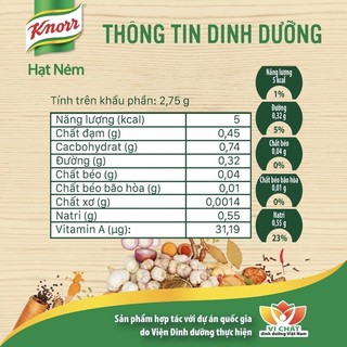 Hạt Nêm Knorr Gói 1,8kg