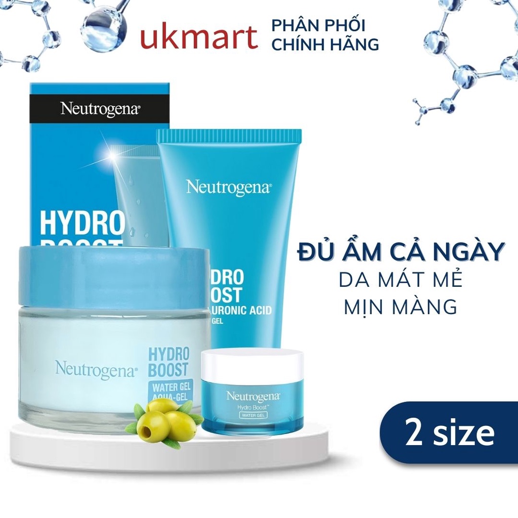 Kem Dưỡng Ẩm, Cấp Nước Suốt 48H Neutrogena Hydro Boost Water Gel