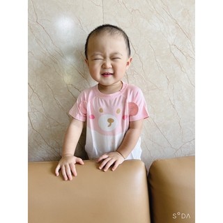 áo, bộ cộc tay Goodmama chất petit