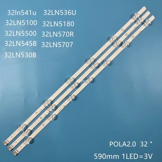 LG 32LN5120 - Bộ 3 thanh (6-7-6) Led cho Tivi LG 32LN5100 32LN5180 32LN5500 INNOTEK POLA2.0 32''